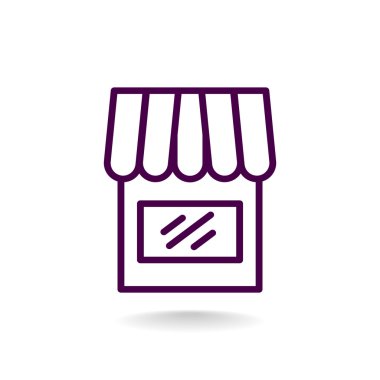 dükkan ya da mağaza simgesi