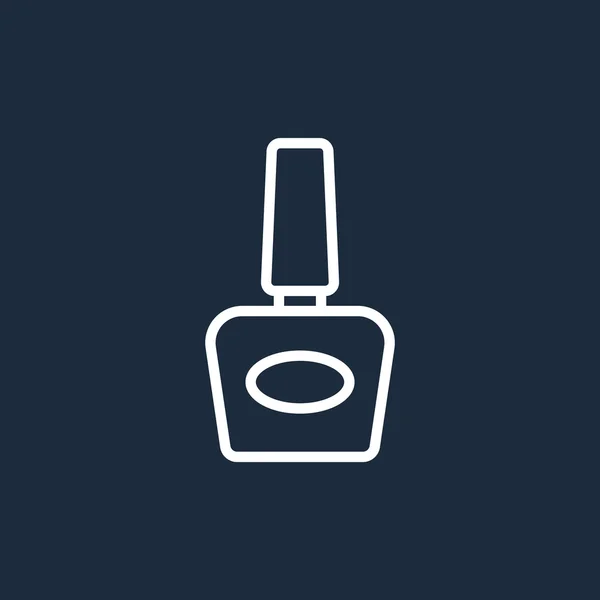 Cosmetische fles pictogram — Stockvector