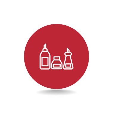 mutfak şişe set simgesi