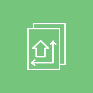 İnşaat planı simgesi