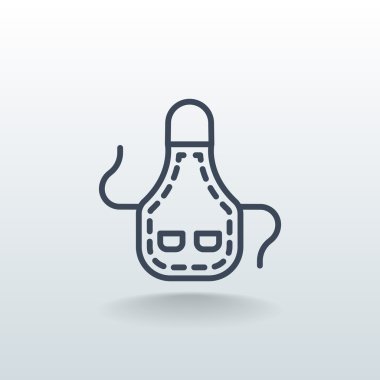 Mutfak önlüğü simgesi