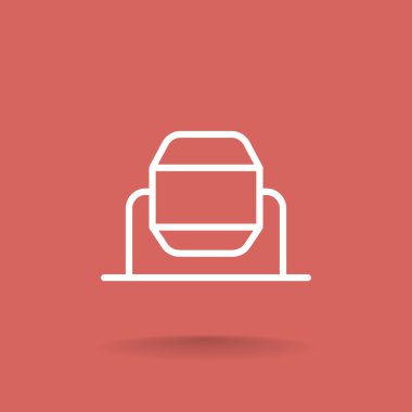 Beton karıştırıcı simgesini