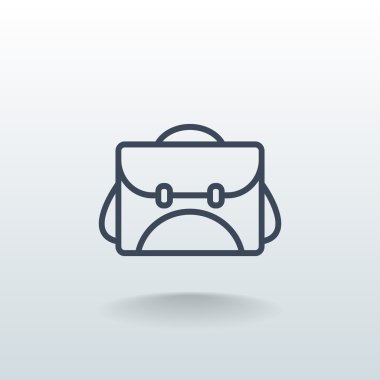 okul çantası simgesi