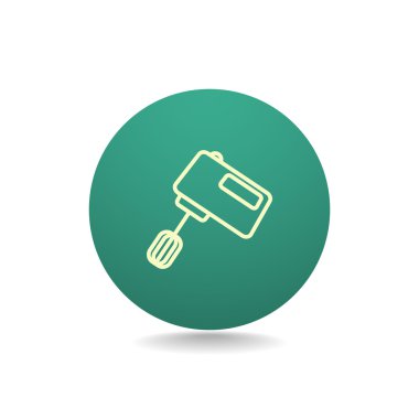 Mutfak karıştırıcı simgesi