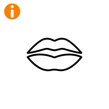 insan dudakları simgesi