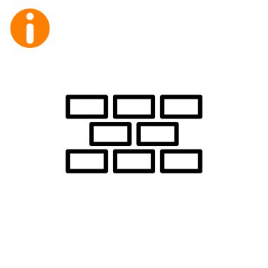 tuğla malzeme simgesi