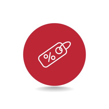 indirim etiketi simgesi