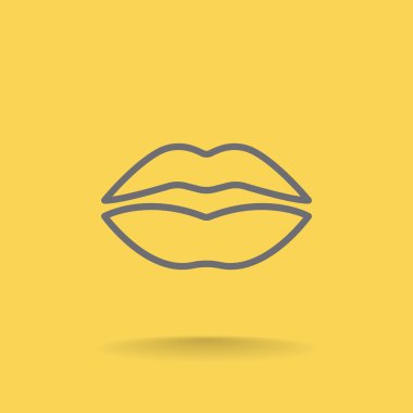 insan dudakları simgesi