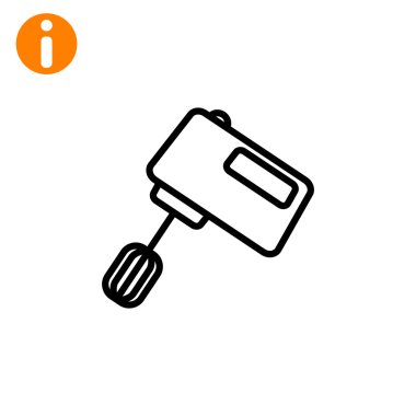 Mutfak karıştırıcı simgesi