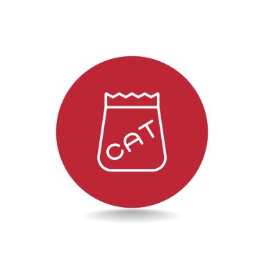 Torba kedi simgesi için gıda