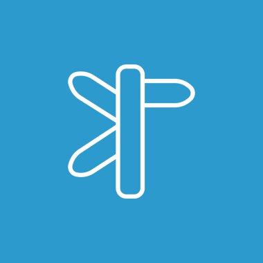 yön işareti simgesi