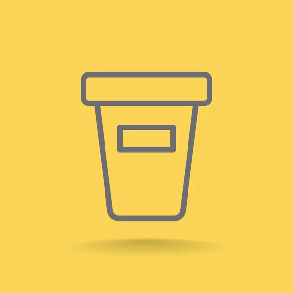 Take away drink icon — Stock Vector