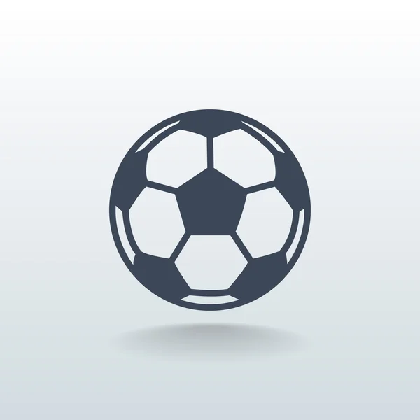 Значок футбольного мяча Лицензионные Стоковые Иллюстрации