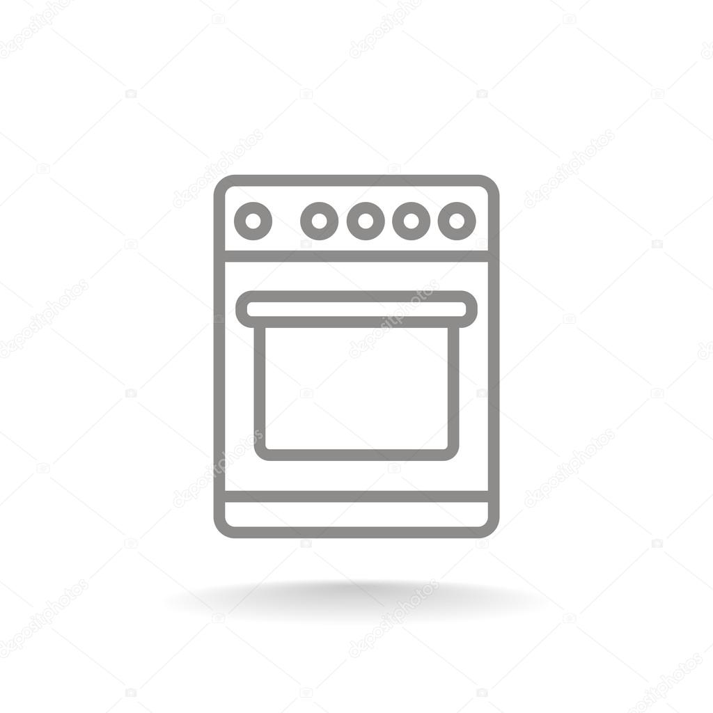 kitchen stove icon