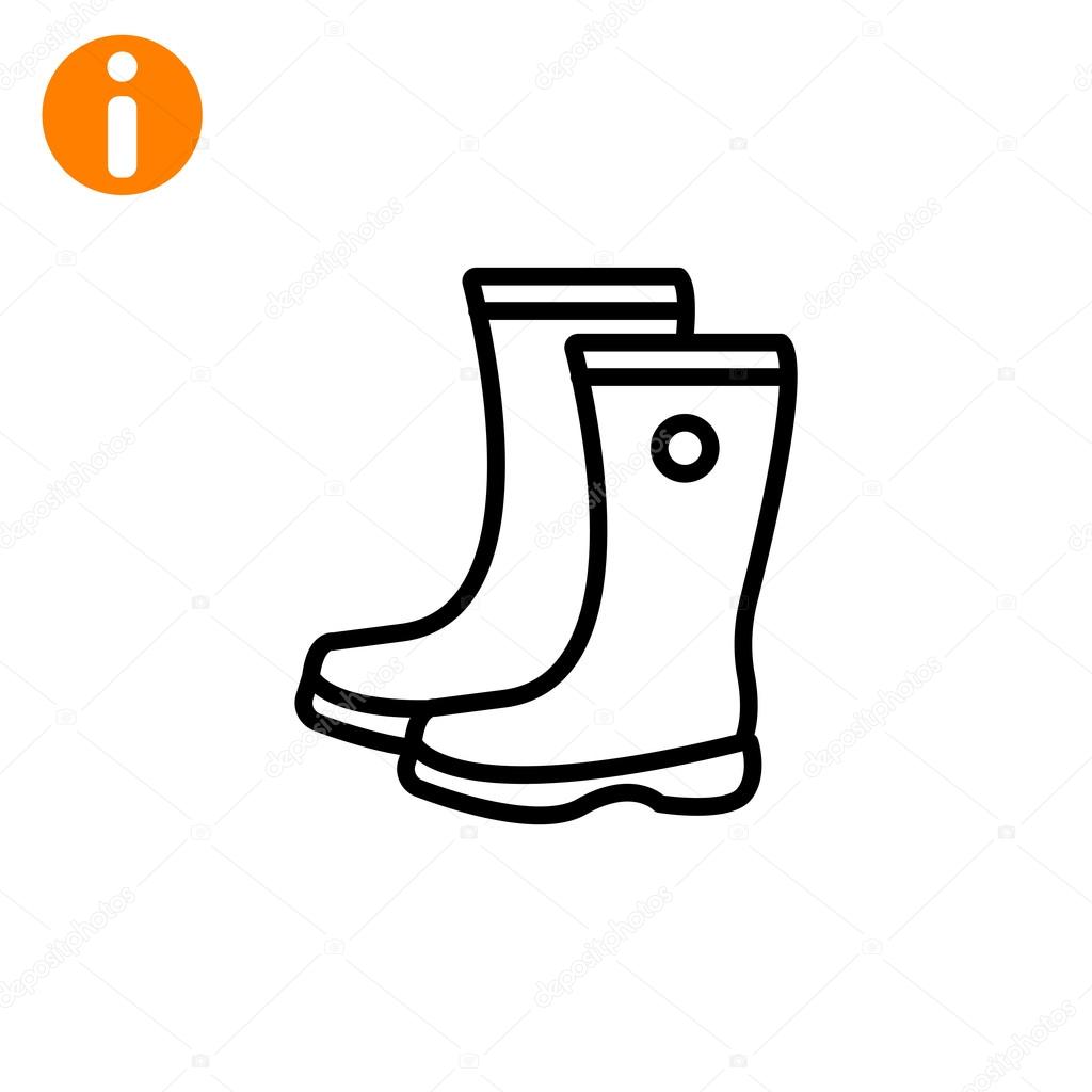 Gum boots icon Stock Vector Image by ©Mr.icon 102081944