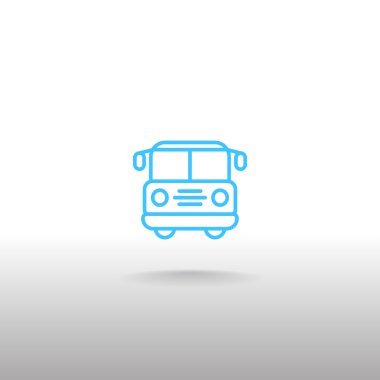 okul servisi simgesi