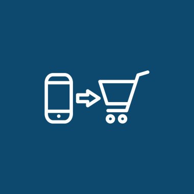 bir cep telefonu satın alma simgesi