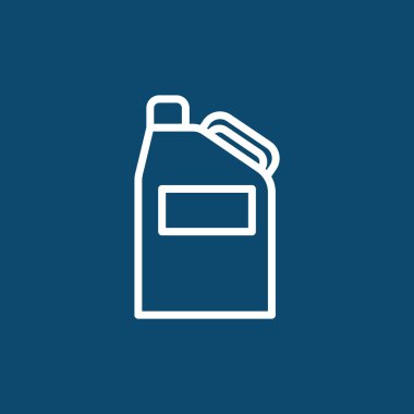 Bidon petrol simgesiyle