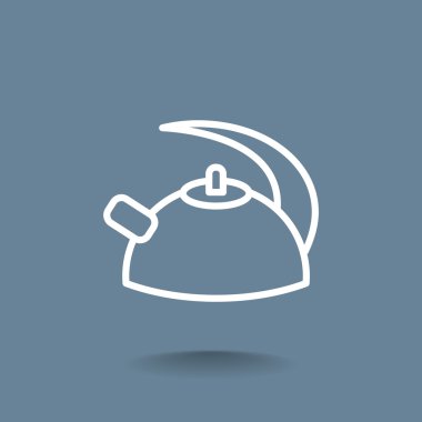 Çaydanlık, su ısıtıcısı simgesi