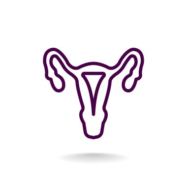 kadın üreme organları simgesi