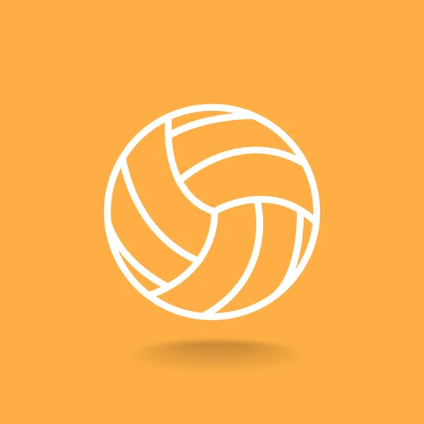 Volleyball ikon – Stock-vektor