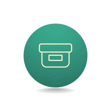 yiyecek kabı simgesi