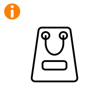 Ambalaj ya da çanta simgesi