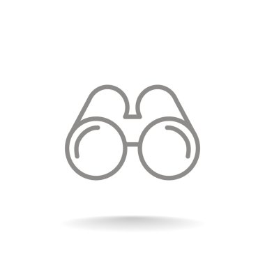 optik dürbün simgesi