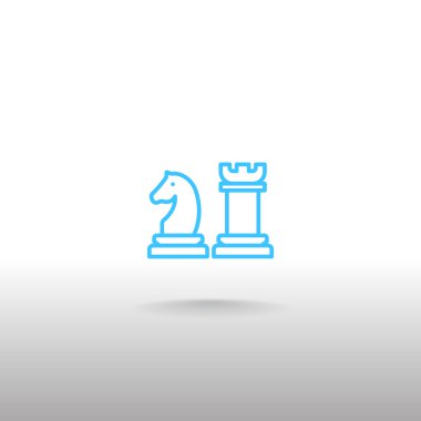 Satranç simgeleri anahat