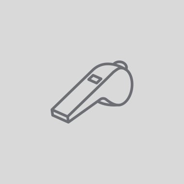 Hakem düdük simgesi