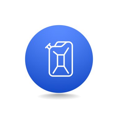 Benzin bidon simgesi