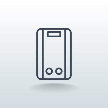 gaz su ısıtıcı simgesi