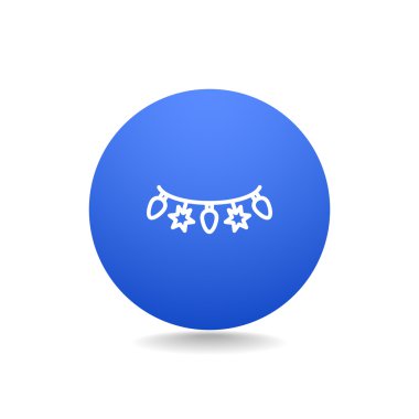 Noel çelenk simgesi