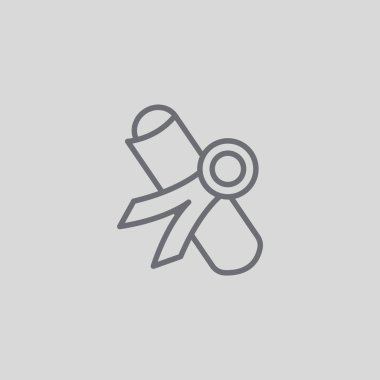 Diploma veya sertifika simge