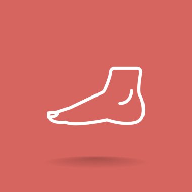 İnsan ayağı simgesi