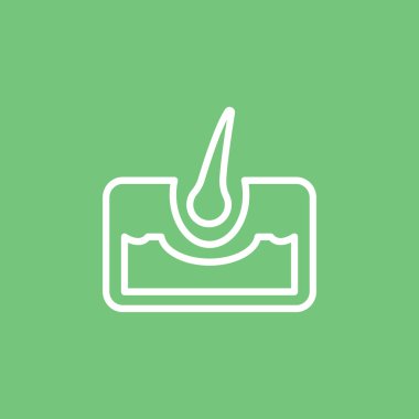 insan saçı simgesi