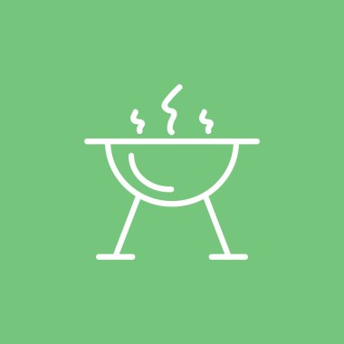 mangal barbekü simgesi