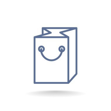 alışveriş ambalaj simgesi