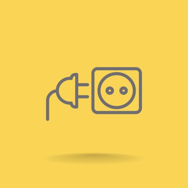 Tak ve soket simgeler