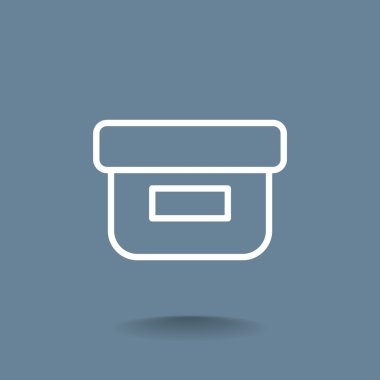 yiyecek kabı simgesi