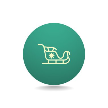 Noel Baba'nın kızağı simgesi