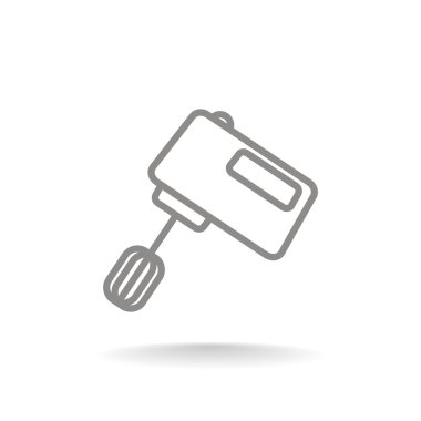 Mutfak karıştırıcı simgesi