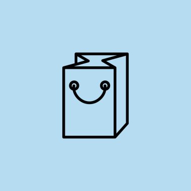 alışveriş ambalaj simgesi