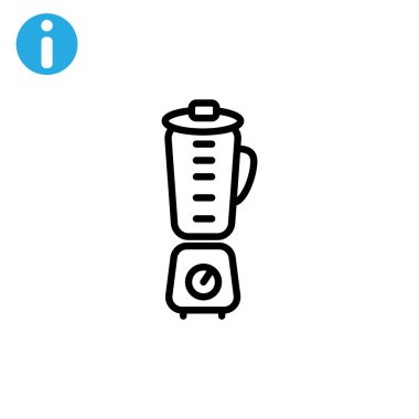 Elektrik blender simgesi.