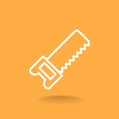 ahşap simgesine demir testeresi