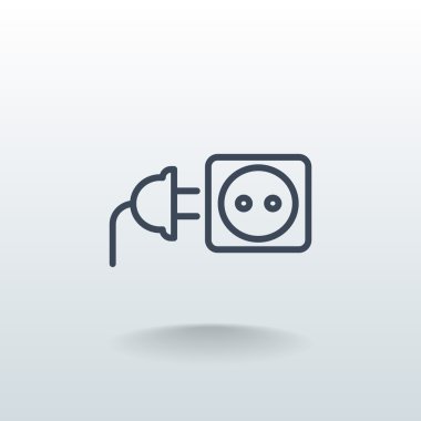 Tak ve soket simgeler