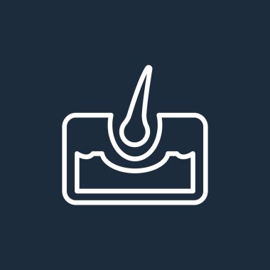 insan saçı simgesi