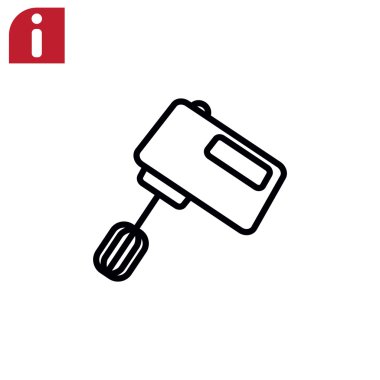 Mutfak karıştırıcı simgesi
