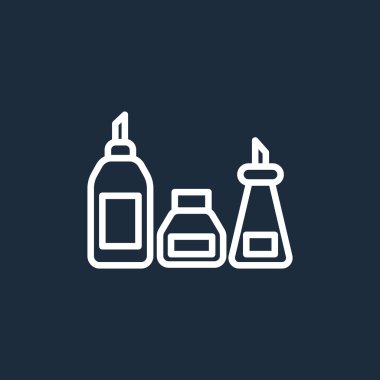 mutfak şişe set simgesi