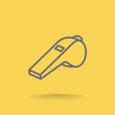 Hakem düdük simgesi